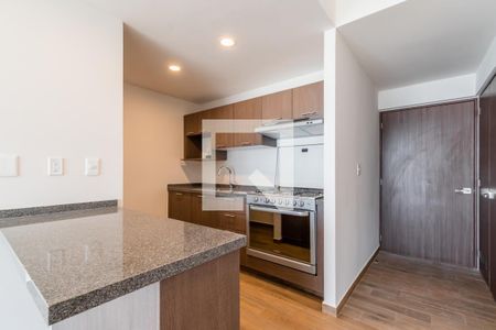 Cocina de apartamento para alugar com 2 quartos, 74m² em San Jose Rio Hondo, Naucalpan de Juárez