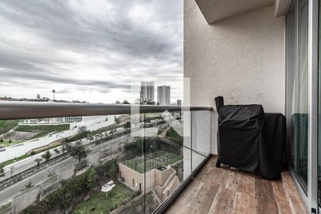 Balcón  de apartamento para alugar com 3 quartos, 210m² em Bosque Real Country Club, Tlalnepantla