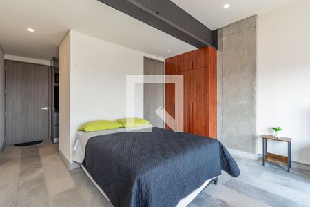 Recámara  de apartamento para alugar com 1 quarto, 30m² em Verónica Anzúres, Ciudad de México