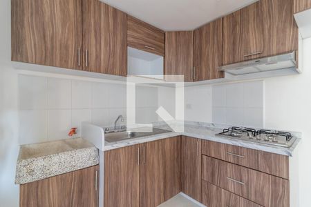 Cocina de apartamento para alugar com 2 quartos, 45m² em Tacuba, Ciudad de México
