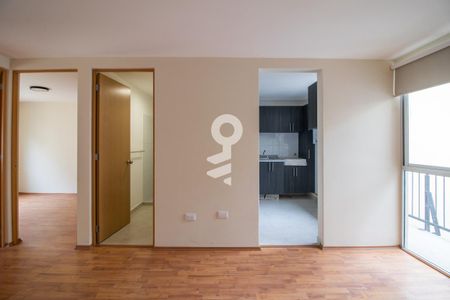 Sala - Comedor de apartamento para alugar com 2 quartos, 48m² em Santiago Sur, Ciudad de México