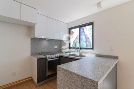 Cocina de apartamento para alugar com 2 quartos, 59m² em Nonoalco, Ciudad de México