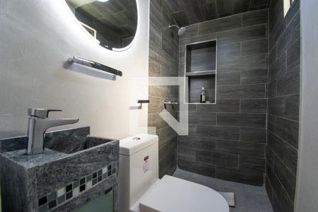 Baño  de apartamento para alugar com 1 quarto, 32m² em Tlacotal Ramos Millán, Ciudad de México