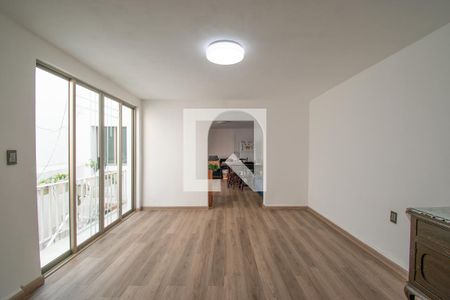 Sala - Comedor  de apartamento para alugar com 1 quarto, 32m² em Tlacotal Ramos Millán, Ciudad de México