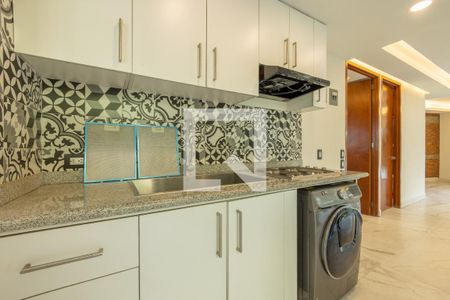 Cocina de apartamento para alugar com 1 quarto, 60m² em Florida, Ciudad de México