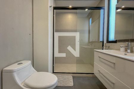 Baño de suite  de apartamento para alugar com 1 quarto, 70m² em Ciudad de Los Deportes, Ciudad de México