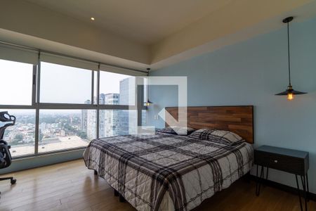 Recámara  de apartamento para alugar com 1 quarto, 100m² em Colonia Irrigación, Ciudad de México