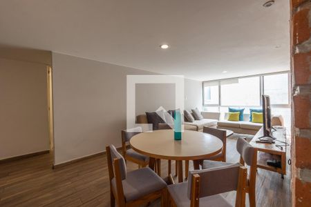 Sala - Comedor de apartamento para alugar com 2 quartos, 100m² em Hipódromo, Ciudad de México