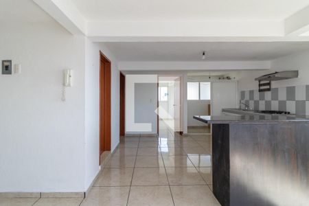 Sala - Comedor  de apartamento para alugar com 2 quartos, 70m² em La Primavera, Ciudad de México