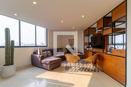 Sala - Comedor de apartamento para alugar com 3 quartos, 180m² em Hipódromo Condesa, Ciudad de México
