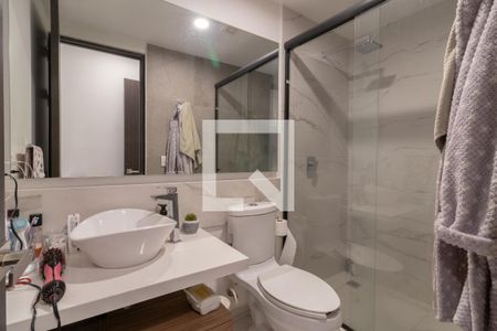 Baño de suite  de apartamento para alugar com 2 quartos, 69m² em Nonoalco, Ciudad de México