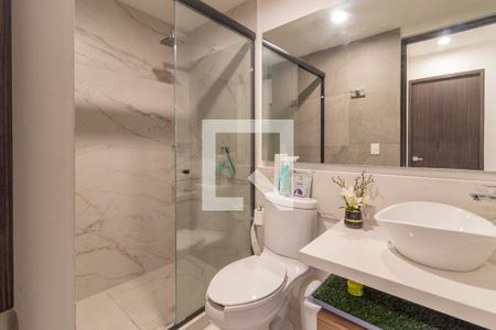Baño  de apartamento para alugar com 2 quartos, 69m² em Nonoalco, Ciudad de México