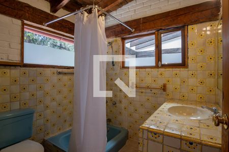 Baño de suite  de casa para alugar com 1 quarto, 80m² em El Molino, Ciudad de México