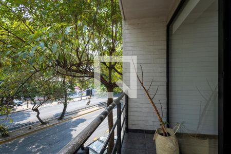 Balcón  de apartamento para alugar com 1 quarto, 78m² em Colonia Del Valle Centro, Ciudad de México