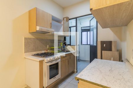 Cocina de apartamento para alugar com 2 quartos, 45m² em Ampliación Aviación, Ciudad de México