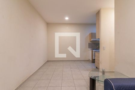 Sala - Comedor de apartamento para alugar com 2 quartos, 45m² em Ampliación Aviación, Ciudad de México