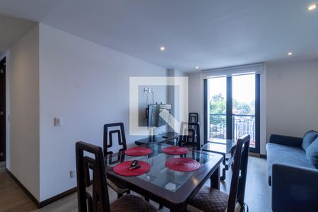 Comedor de apartamento para alugar com 2 quartos, 69m² em Del Carmen, Ciudad de México