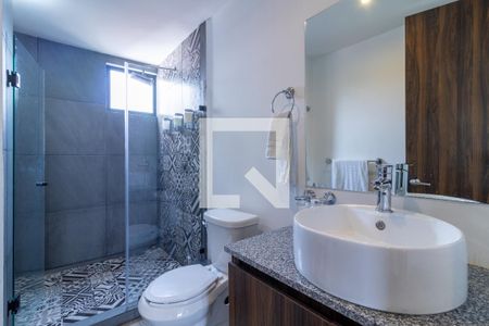 Baño  de apartamento para alugar com 2 quartos, 69m² em Del Carmen, Ciudad de México
