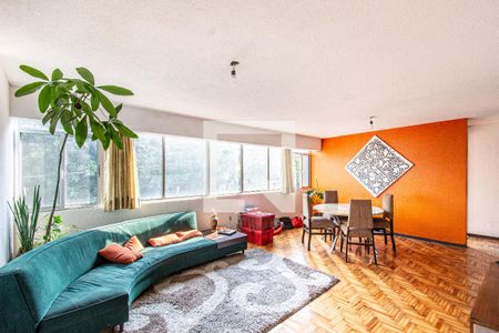 Sala - Comedor de apartamento para alugar com 2 quartos, 73m² em Álamos, Ciudad de México