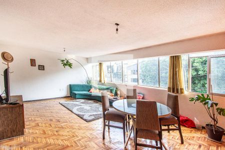 Sala - Comedor de apartamento para alugar com 2 quartos, 73m² em Álamos, Ciudad de México