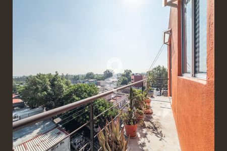 Balcón de apartamento para alugar com 2 quartos, 48m² em Argentina Antigua, Ciudad de México