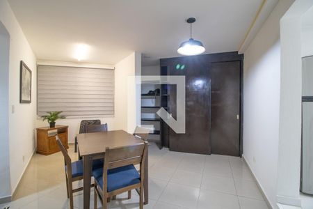 Comedor de apartamento para alugar com 1 quarto, 80m² em Florida, Ciudad de México