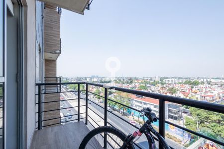 Balcon de apartamento para alugar com 2 quartos, 63m² em Granjas México, Ciudad de México