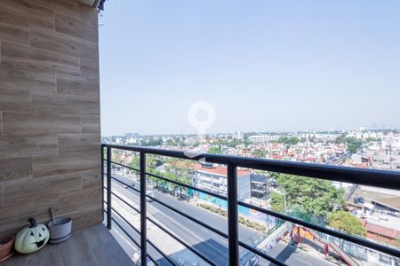 Balcón de apartamento para alugar com 2 quartos, 63m² em Granjas México, Ciudad de México