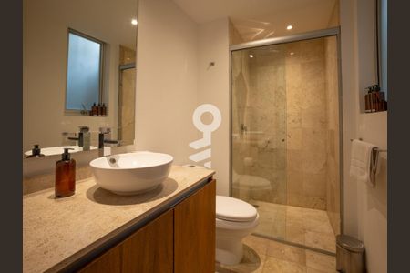 Baño  de apartamento para alugar com 2 quartos, 124m² em Hipódromo, Ciudad de México
