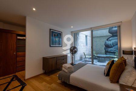Suite  de apartamento para alugar com 2 quartos, 124m² em Hipódromo, Ciudad de México