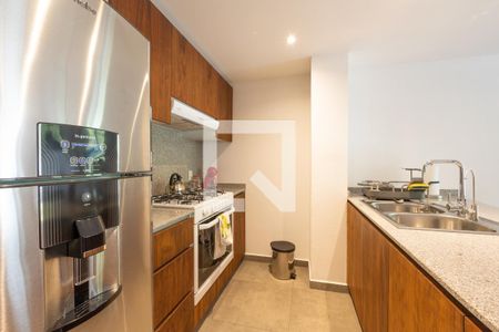 Cocina de apartamento para alugar com 2 quartos, 124m² em Hipódromo, Ciudad de México