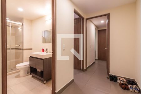 Baño  de apartamento para alugar com 2 quartos, 65m² em San Rafael, Ciudad de México