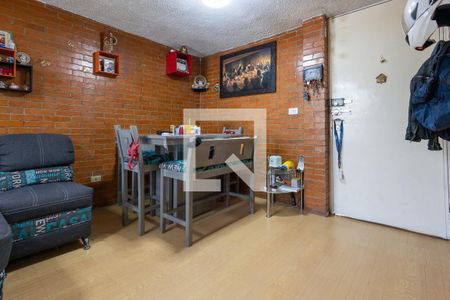 Sala - Comedor de apartamento para alugar com 2 quartos, 46m² em U.h. El Tenayo, Naucalpan de Juárez