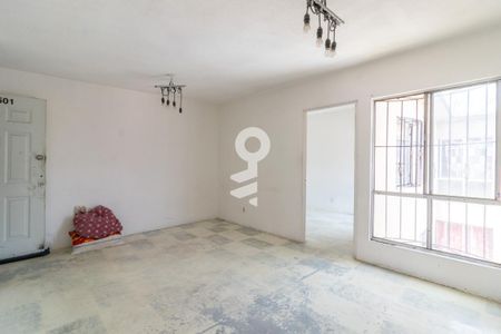 Sala - Comedor  de apartamento para alugar com 2 quartos, 60m² em Morelos, Ciudad de México