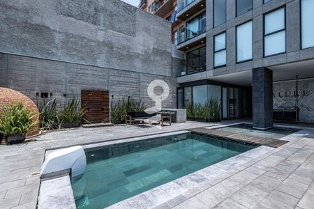 Alberca de apartamento para alugar com 1 quarto, 66m² em San José Insurgentes, Ciudad de México