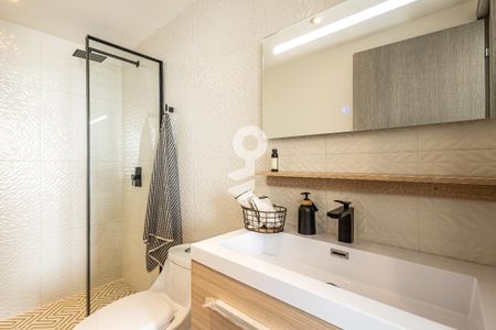 Baño de suite  de apartamento para alugar com 1 quarto, 66m² em San José Insurgentes, Ciudad de México