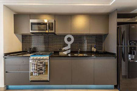 Cocina de apartamento para alugar com 1 quarto, 66m² em San José Insurgentes, Ciudad de México