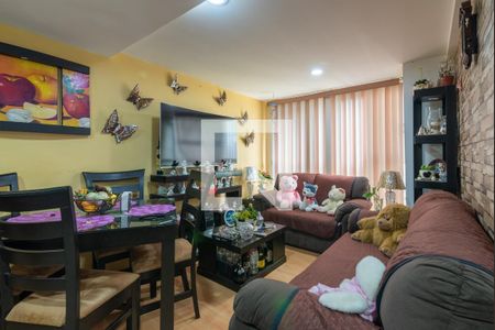 Sala - Comedor de apartamento para alugar com 2 quartos, 49m² em Peralvillo, Ciudad de México