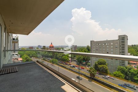 Balcón de apartamento para alugar com 2 quartos, 100m² em Colonia Condesa, Ciudad de México