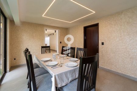 Comedor de casa de condomínio para alugar com 3 quartos, 450m² em 005, Naucalpan de Juárez