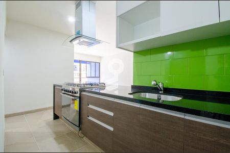 Cocina de apartamento para alugar com 2 quartos, 74m² em Residencial Zacatenco, Ciudad de México