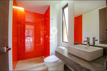 Baño suite de apartamento para alugar com 2 quartos, 74m² em Residencial Zacatenco, Ciudad de México