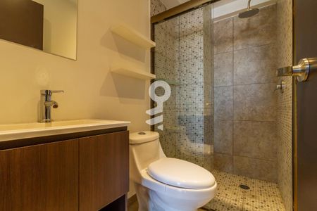 Baño de suite  de apartamento para alugar com 1 quarto, 60m² em Narvarte Poniente, Ciudad de México