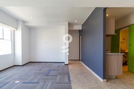 Sala - Comedor de apartamento para alugar com 1 quarto, 60m² em Narvarte Poniente, Ciudad de México