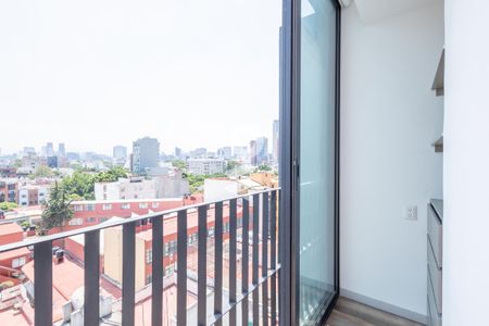Balcón de apartamento para alugar com 2 quartos, 68m² em Cuauhtémoc, Ciudad de México