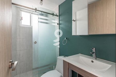 Baño  de apartamento para alugar com 2 quartos, 66m² em El Jaguey, Ciudad de México