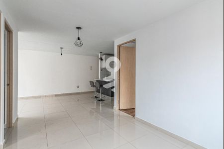 Sala - Comedor de apartamento para alugar com 2 quartos, 66m² em El Jaguey, Ciudad de México