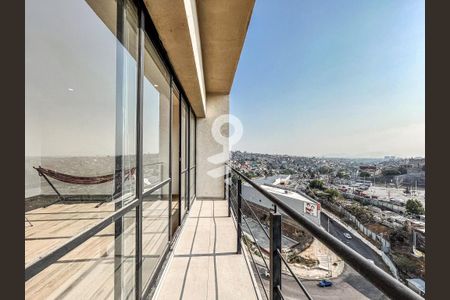 Balcón de apartamento para alugar com 3 quartos, 110m² em 049, Naucalpan de Juárez