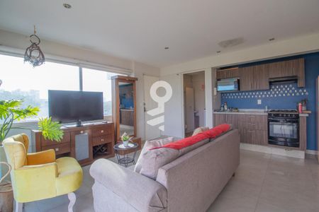 Sala - comedor de apartamento para alugar com 2 quartos, 103m² em San Simón, Ciudad de México