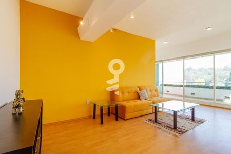 Sala - Comedor de apartamento para alugar com 1 quarto, 80m² em La Herradura, Naucalpan de Juárez